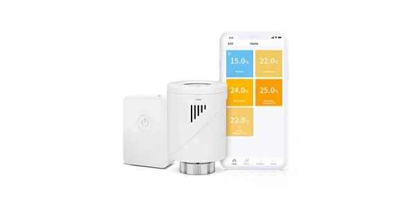 Smarter Heizkörperthermostat mit LCD-Anzeige und App-Steuerung für 45,89€ inkl. Hub
