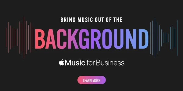 Musik im Kaufhaus: Apple startet Apple Music for Business für Geschäftskunden
