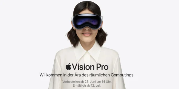 Die Apple Vision Pro kommt am 12. Juli nach Deutschland