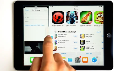 iOS-Tipp: Mit Slide Over am iPad zwei Apps gleichzeitig verwenden