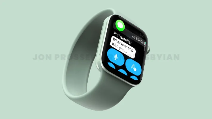 Renderings zeigen, wie die Apple Watch Series 7 aussehen könnte