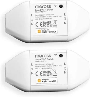 HomeKit Schalter zum einbauen im Doppelpack