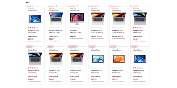 Apple Weekend bei MediaMarkt - Viele Angebote für Hardware und Zubehör