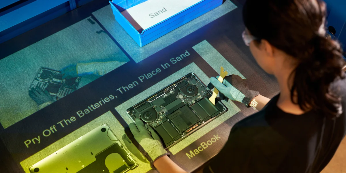 Apple verwendet ab 2025 für Batterien, Magnete und Leiterplatten zu 100 Prozent recycelte Materialien