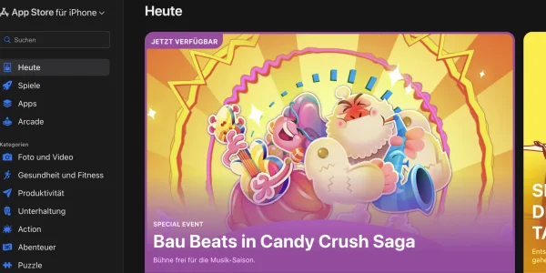 Apple führt neue Weboberfläche für den App Store ein