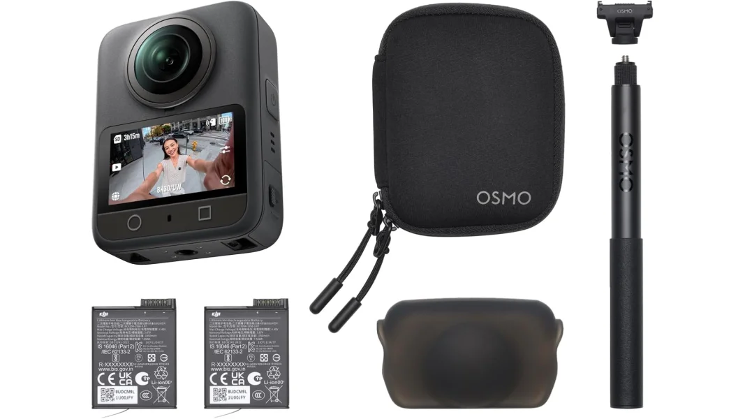 DJI Osmo 360 Essential Combo jetzt für 385,03 Euro
