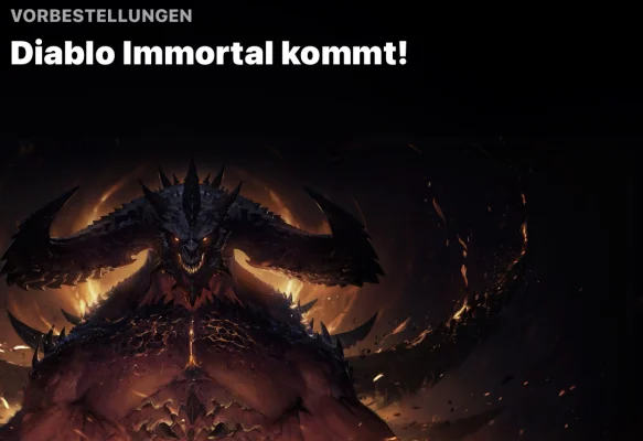"Diablo Immortal" kann ab sofort kostenlos im App Store vorbestellt werden