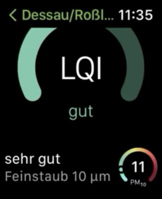 Luftqualität: App des Umweltbundesamts gibt es jetzt auch für die Apple Watch