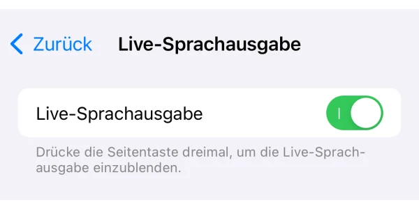Live-Sprachausgabe: „Text to Speech“ auf dem iPhone, iPad, Mac oder der Apple Watch nutzen