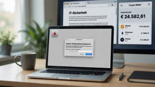CrashStealer: Mac-Trojaner imitiert System-Tool und stiehlt Schlüsselbund