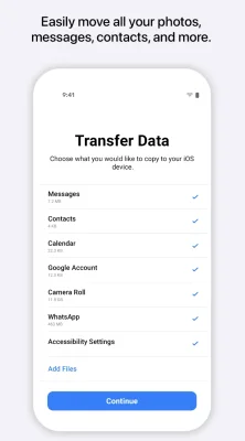 „Auf iOS übertragen“: Apple verbessert die Android-App, viele Neuerungen verfügbar