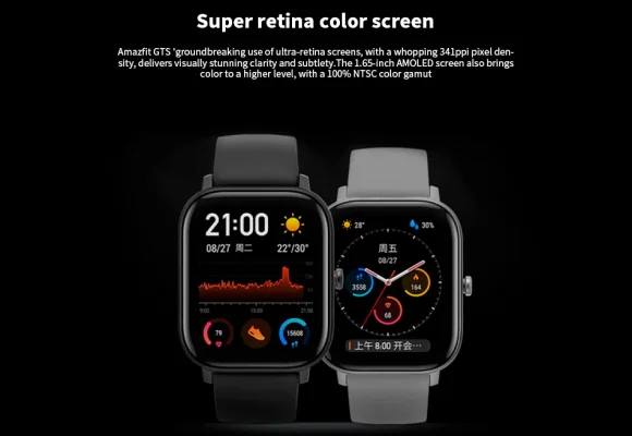 Amazfit GTS - ein günstiger Apple Watch Klon aus China
