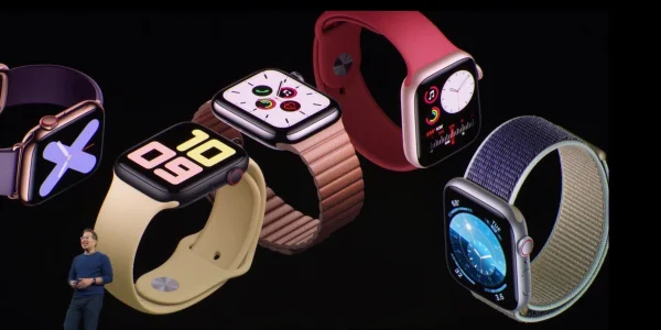 Apple Watch Series 5 - mit Kompass und einem dauerhaft leuchtendem Display