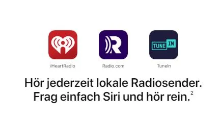 Ab sofort offiziell für alle verfügbar: Apple schaltet Siri Live Radio für den HomePod frei