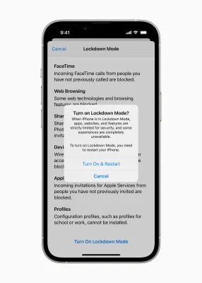 Dritte Beta von iOS 16, iPadOS 16 & macOS 13 "Ventura" hat neuen Lockdown-Modus an Bord