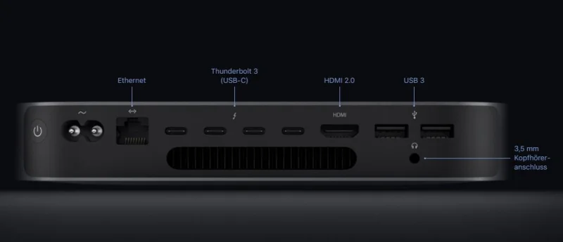 Doppelter Speicherplatz: Aktualisierter Mac mini ab sofort erhältlich