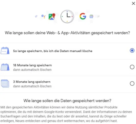 Für iOS & Android: Google automatisiert das Löschen der Standortdaten