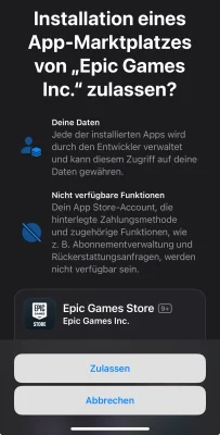 iOS 18.6: So installierst du den Epic Games Store auf deinem iPhone