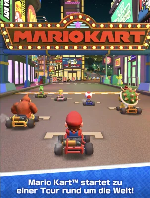Nintendo veröffentlicht Mario Kart Tour kostenlos für iOS & Android