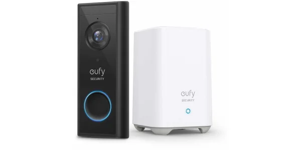 39€ günstiger - Eufy Kabellose Video-Türklingel mit Akku