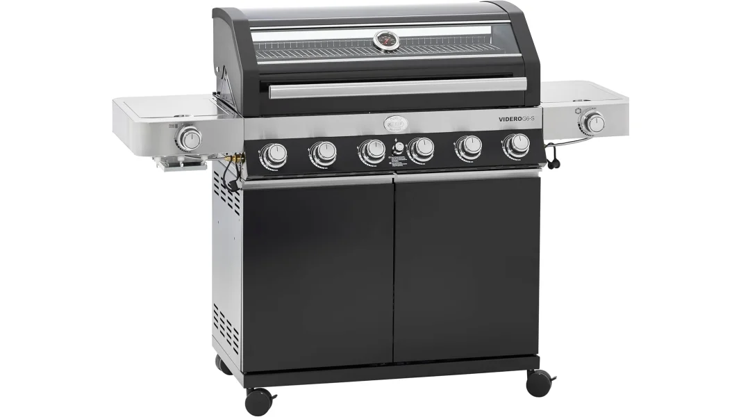 RÖSLE Gasgrill BBQ-Station mit Edelstahlbrennern und Primezone