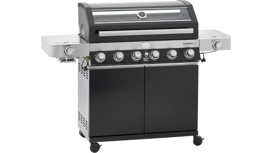 RÖSLE Gasgrill BBQ-Station mit Edelstahlbrennern und Primezone