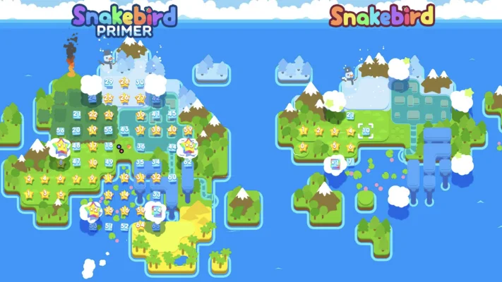 „Snakebird Complete“ für macOS kostenlos im Epic Games Store