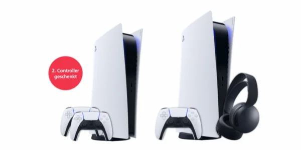PlayStation 5 Deals im Überblick: Bei Abschluss 100 € Bonus, 12 Monate PlayStation Plus und zusätzlicher Controller/Headset