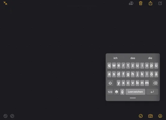 iPadOS-Tipp: So wird die schwebende Tastatur am iPad aktiviert