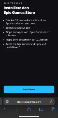 iOS 18.6: So installierst du den Epic Games Store auf deinem iPhone