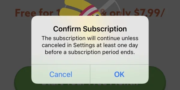 Apple führt unter iOS zusätzliche Bestätigung beim Abschließen von Abos ein