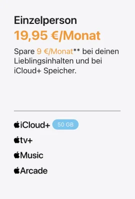 Apple One, Apple TV+ & Apple Arcade: Apple erhöht die Preise