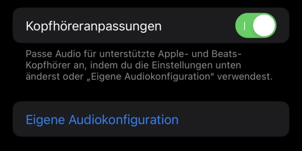 AirPods: Klang verbessern & eigener Transparenzmodus über verstecktes Menü in iOS & iPadOS