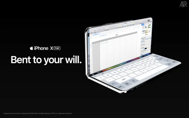 iPhone X Fold: Neues Konzept zeigt beeindruckende Bilder eines faltbaren iPhones