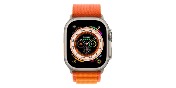 Apple Watch Ultra mit Komponenten aus dem 3D-Drucker