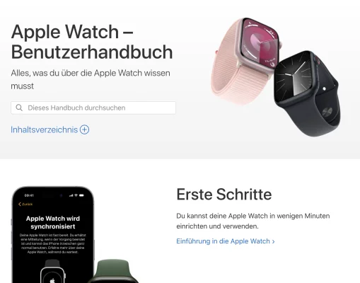 Handbücher, Anleitungen & mehr: Apple stellt neue Support-Webseite online