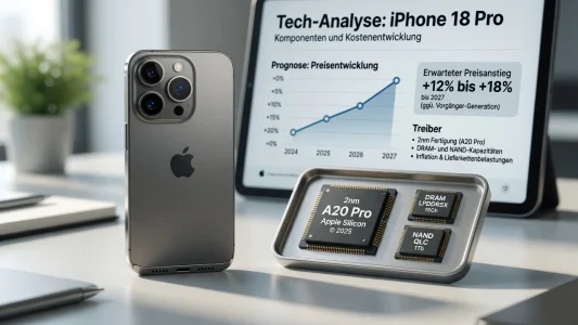 iPhone 18 Pro bis zu 1.649 Euro: Analyst warnt vor massiver Preiserhöhung