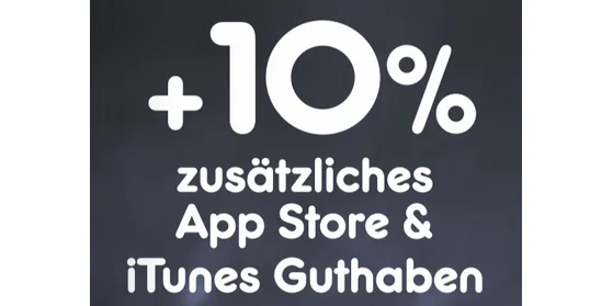 Zehn Prozent Bonusguthaben für iTunes-Karten bei Netto