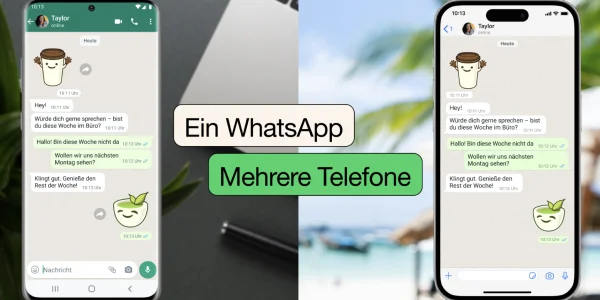 WhatsApp: Konto kann jetzt mit bis zu vier Geräten verknüpft werden