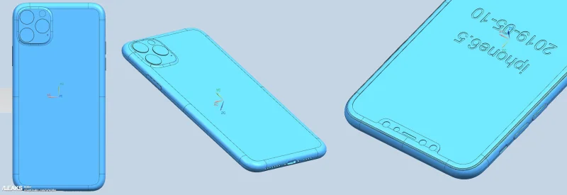 Geleakte CAD-Bilder zeigen vermeintliches Design der 2019er-iPhones
