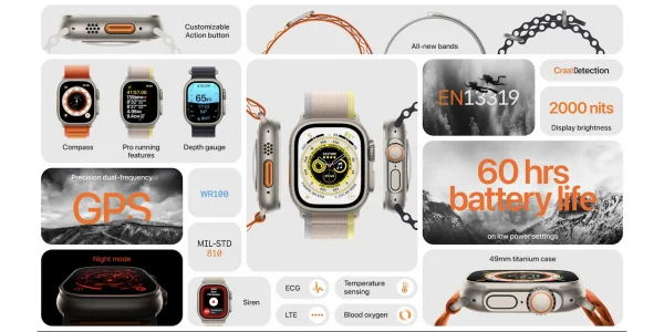 Apple Watch Ultra: Zweite Generation soll 54 mm großes Display erhalten