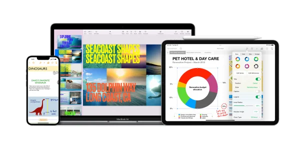 iWork 12.1: Keynote, Numbers und Pages erhalten Update