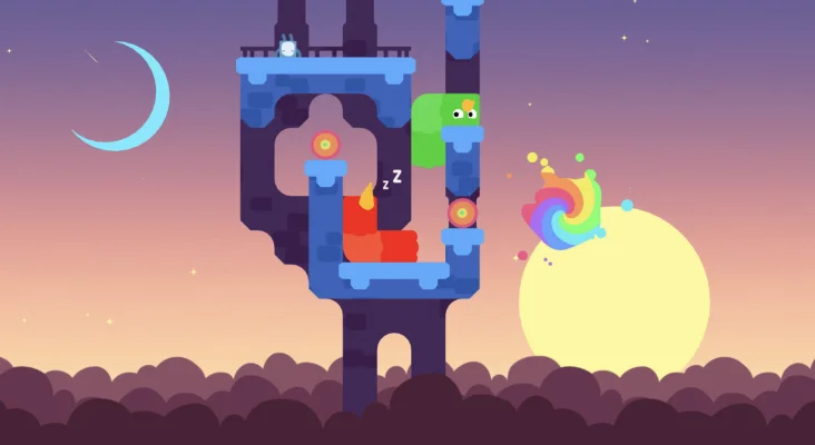 „Snakebird Complete“ für macOS kostenlos im Epic Games Store