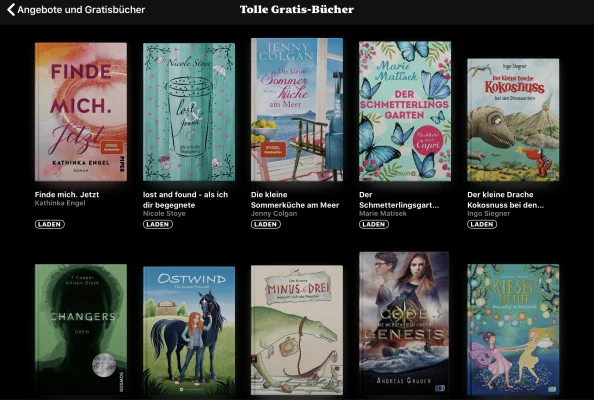Zeitlich begrenzt: Apple verschenkt zahlreiche eBooks in der Bücher App