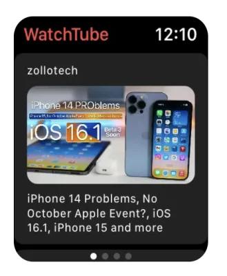 WatchTube: YouTube-Client für die Apple Watch geht offline