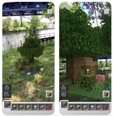 AR-Klötzchenspiel: Minecraft Earth geht in den USA an den Start