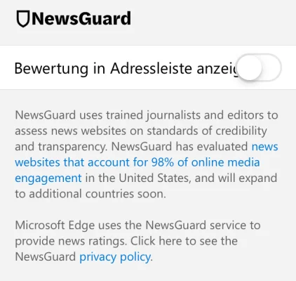 Gegen Fake News: Microsoft Edge warnt Nutzer vor falschen Pressemeldungen