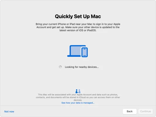 Praxis-Tipp: Neuen Mac mit dem iPhone einrichten