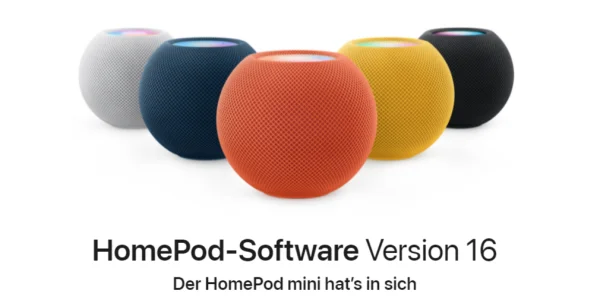 HomePod-Software 16: Public Beta vorerst nur für den HomePod mini