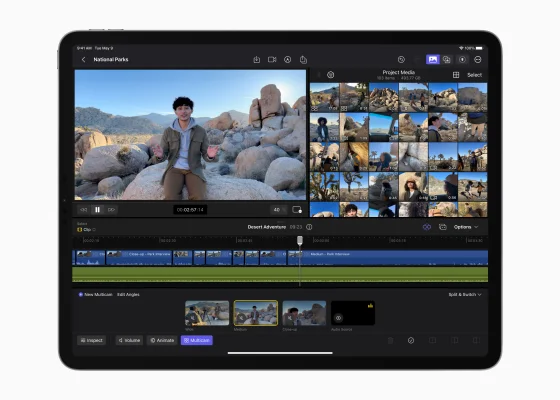 Final Cut Pro für das iPad kann über die Familienfreigabe kostenlos geteilt werden